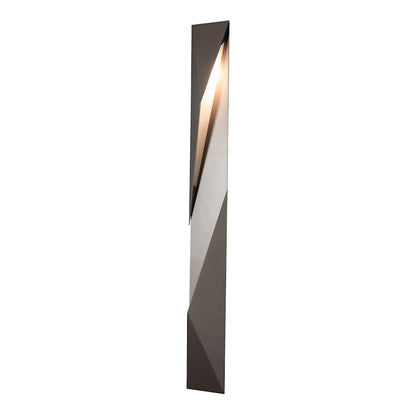 Hubbardton Forge Carbon 2 Light 63" Tall Outdoor Wall Sconce