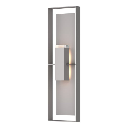 Hubbardton Forge Shadow Box 2 Light 45" Tall Outdoor Wall Sconce
