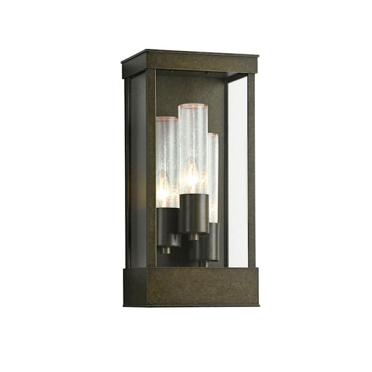 Hubbardton Forge Portico 3 Light 18" Tall Outdoor Wall Sconce