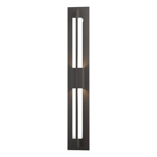 Hubbardton Forge Double Axis 31" Tall LED Outdoor Wall Sconce
