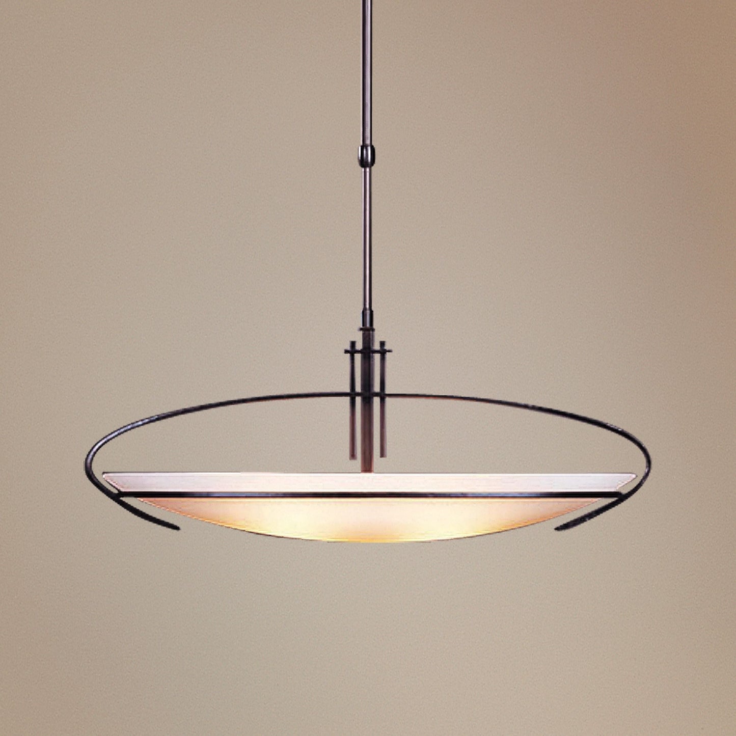 Hubbardton Forge Mackintosh 33" Wide Oval Pendant Chandelier