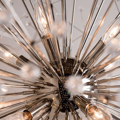 Hudson Valley Dunkirk 30" Wide Polished Nickel Chandelier