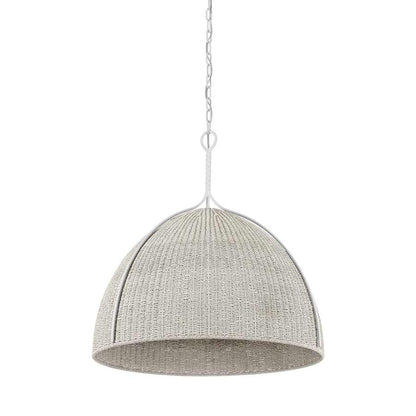 Hudson Valley Lighting Woodlawn 29" Wide Pendant with Rope Shade