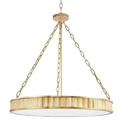 Hudson Valley Lighting Middlebury 8 Light 30" Wide LED Drum Chandelier