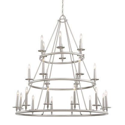 James Allan Chatham 24 Light 48" Wide Chandelier