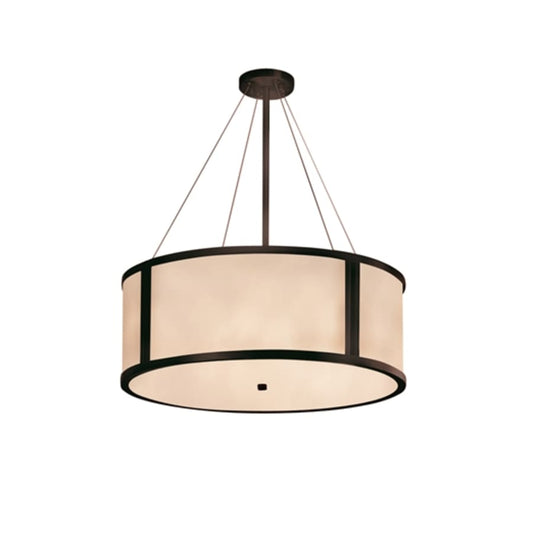 Justice Design Group Tribeca 8 Light 36" Wide Drum Chandelier