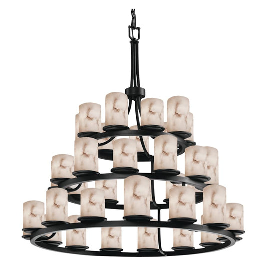 Justice Design Group LumenAria 42" Wide Ring Chandelier