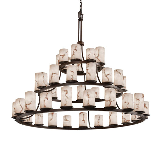 Justice Design Group LumenAria 60" Wide Ring Chandelier