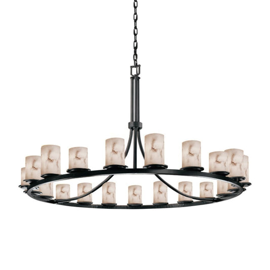 Justice Design Group LumenAria 21 Light 1 Tier Chandelier