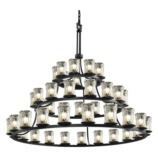 Justice Design Group Veneto Luce 60" Wide Ring Chandelier