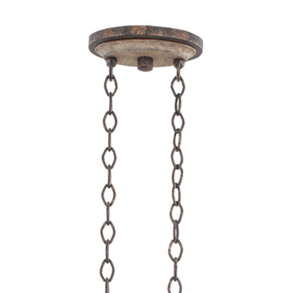 Kalco Coronado 8 Light Single Tier Linear Chandelier