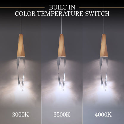 Kindjal 18"H x 40"W 5-Light Crystal Multi-Light Pendant in Aged B