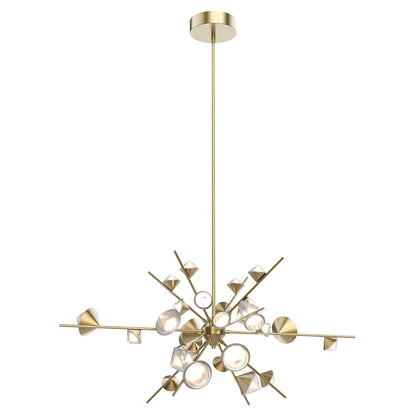 Kuzco Lighting Geode 48" Wide LED Abstract Sputnik Chandelier
