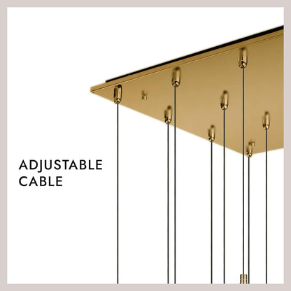 Kuzco Lighting Robson 20" Wide Lantern Chandelier
