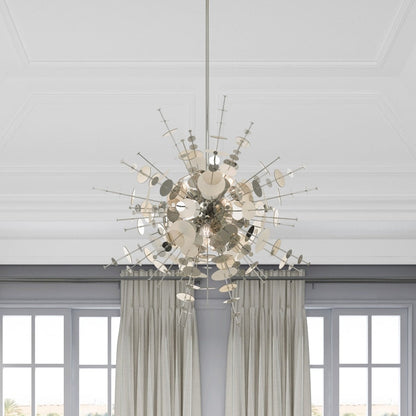 Livex Lighting Circulo 12 Light 50" Wide Sputnik Chandelier