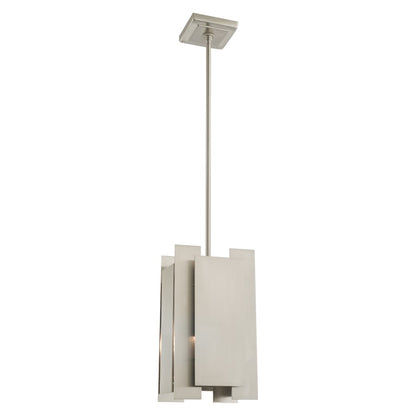 Livex Lighting Varick Single Light 8" Wide Mini Pendant