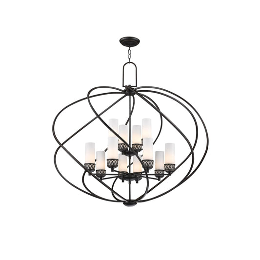 Livex Lighting Westfield 12 Light 2 Tier Chandelier