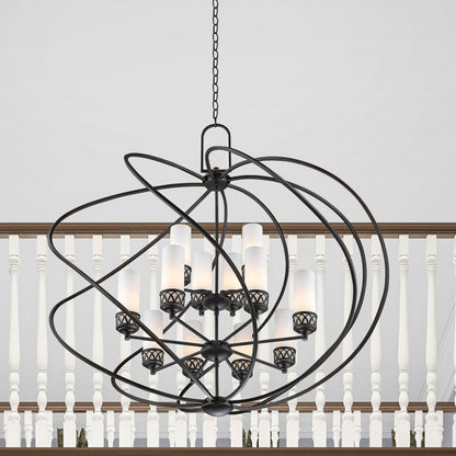 Livex Lighting Westfield 12 Light 2 Tier Chandelier
