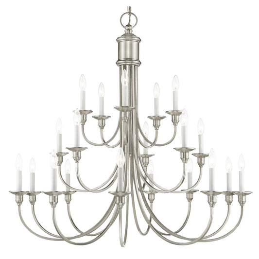 Livex Lighting Cranford 20 Light 3 Tier Chandelier