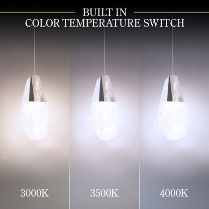 Martini 7"H x 53"W 23-Light Crystal Multi-Light Pendant in Polish