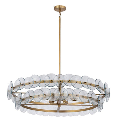 Maxim Loren 6 Light 42" Wide Drum Chandelier