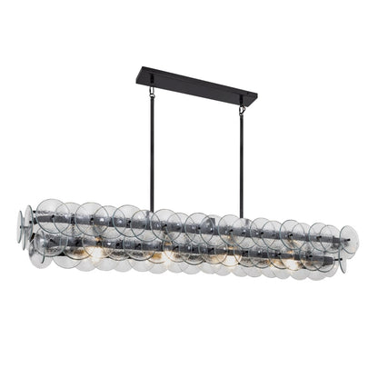 Maxim Loren 4 Light 54" Wide Linear Pendant