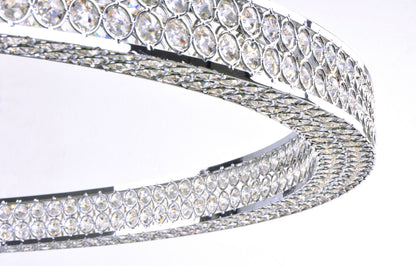 Maxim Eternity 39 3/4" Wide Chrome LED Pendant Light