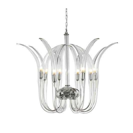 Metropolitan Cisne 8 Light 19" Wide Crystal Pendant