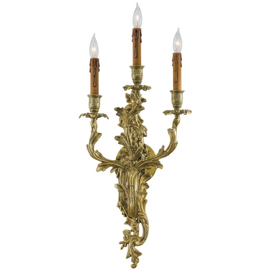 Metropolitan Metropolitan 3 Light 26" Tall Candle Style Wall Sconce