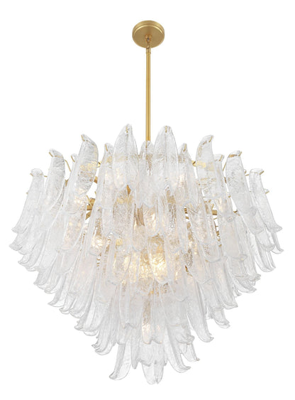 Metropolitan Regent 17-Light 36.75-in Legacy Brass Indoor Chandelier