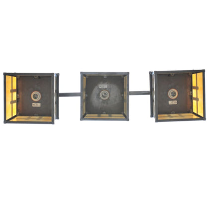 Meyda Tiffany Stillwater 3 Light 39" Wide Linear Pendant