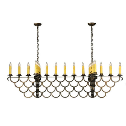 Meyda Tiffany Picadilly 23 Light 32" Wide Taper Candle Style Chandelier