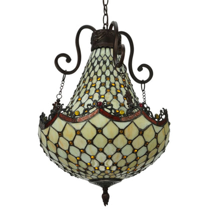 Meyda Tiffany Katherine 3 Light 16" Wide Pendant