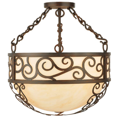 Meyda Tiffany Lilliana 3 Light 16" Wide Pendant