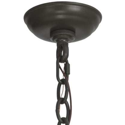 Meyda Tiffany Barrel Stave Metallo 8 Light 42" Wide Taper Candle Style Chandelier