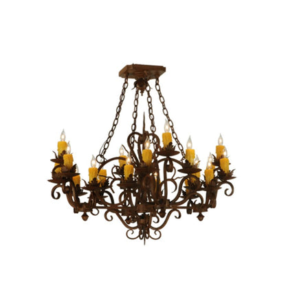 Meyda Tiffany Kimberly 20 Light 54" Wide Taper Candle Style Chandelier