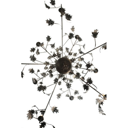 Meyda Tiffany Oak Leaf 15 Light 72" Wide Taper Candle Style Chandelier