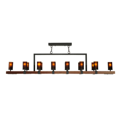 Meyda Tiffany Grand Terrace 20 Light 72" Wide Wrought Iron Candle Style Chandelier