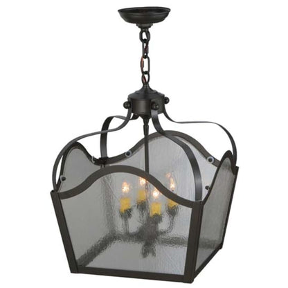 Meyda Tiffany Terena 4 Light 22" Wide Taper Candle Pendant