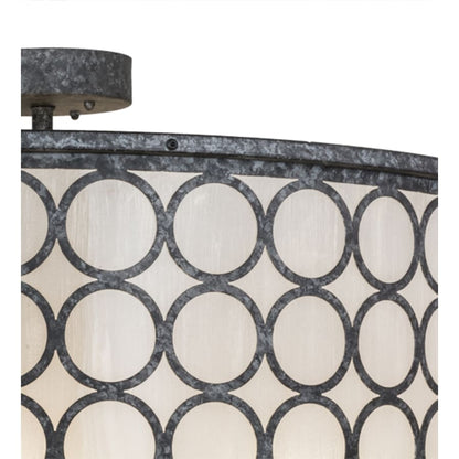 Meyda Tiffany Dekko 8 Light 42" Wide Pendant