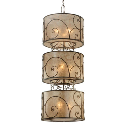 Meyda Tiffany Granada 9 Light 24" Wide Pendant