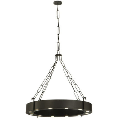 Meyda Tiffany Bangle 12 Light 38" Wide Pendant