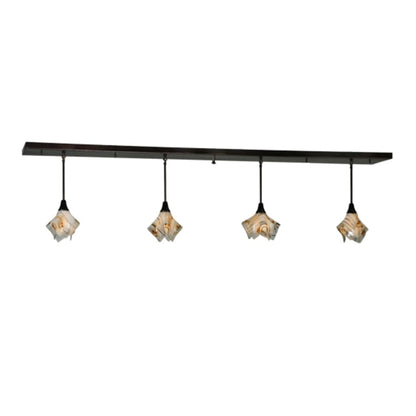 Meyda Tiffany Metro 4 Light 10" Wide Abstract Multi Light Pendant