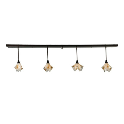 Meyda Tiffany Metro 4 Light 10" Wide Abstract Multi Light Pendant