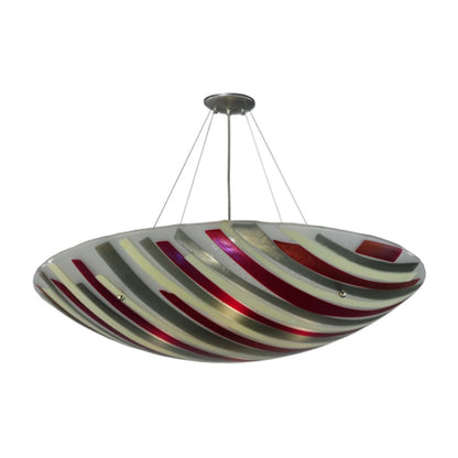 Meyda Tiffany Metro 4 Light 35" Wide Pendant