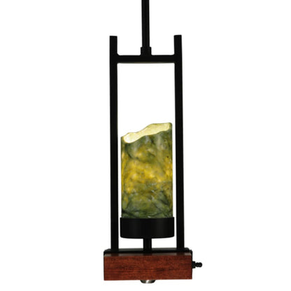 Meyda Tiffany Grand Terrace 3 Light 6" Wide Pillar Candle Multi Light Pendant