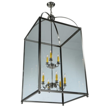 Meyda Tiffany Pavilion 9 Light 34" Wide Taper Candle Pendant