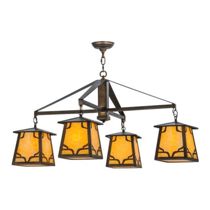 Meyda Tiffany Kirkpatrick 4 Light 41" Wide Chandelier