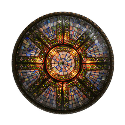 Meyda Tiffany Fleur-de-lis 8 Light 45" Wide Pendant