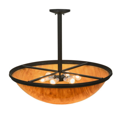 Meyda Tiffany Commerce 6 Light 36" Wide Pendant